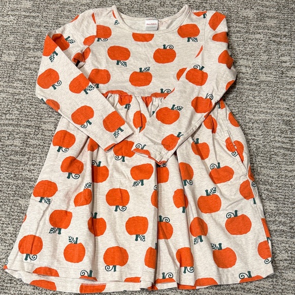 Hanna Andersson Other - Orange Pumpkin Print Dress